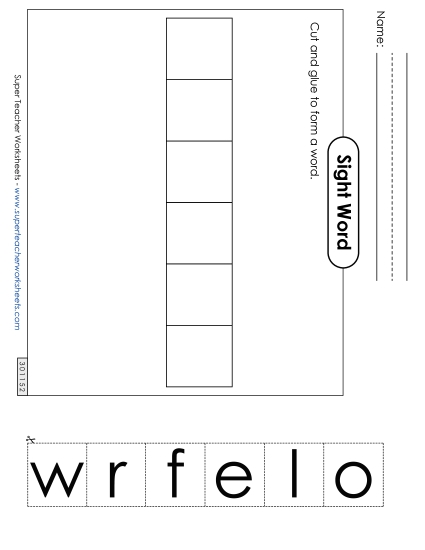 Large Cut-and-Glue: Flower