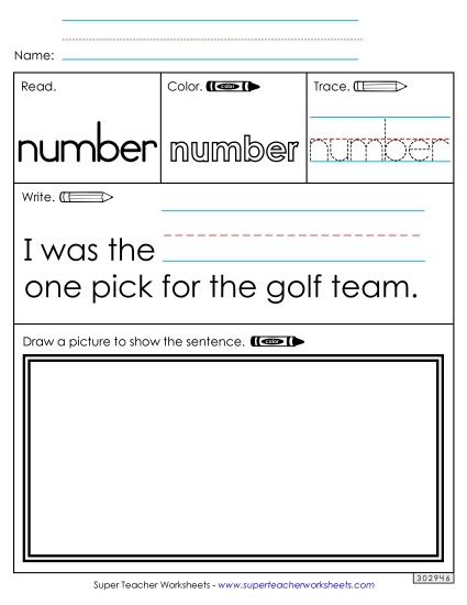Worksheet 3: Number