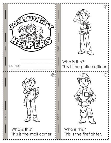 Mini-Book: Community Helpers