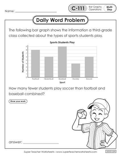 Daily Word Problems <br>C-111 through C-115