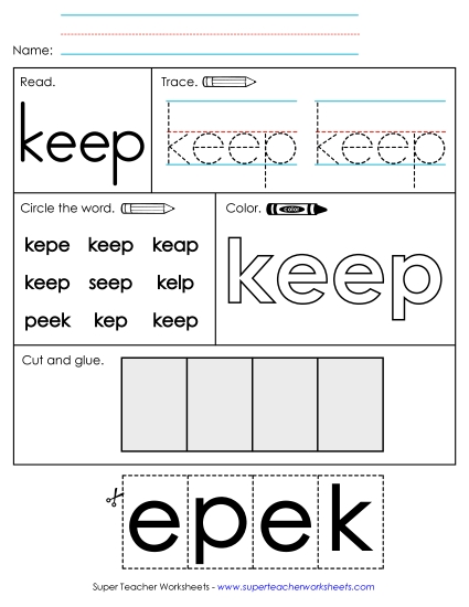 Worksheet 2: Keep