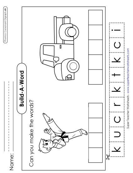 Build-A-Word: Kick and Truck
