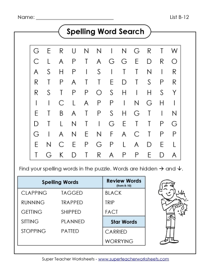 Word Search (B-12)
