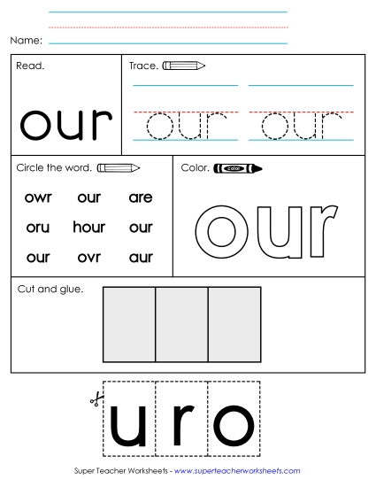 Worksheet 2: Our