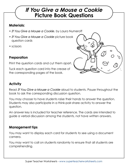 Discussion Question Cards