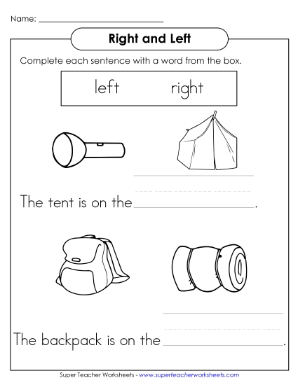 Camping: Right and Left