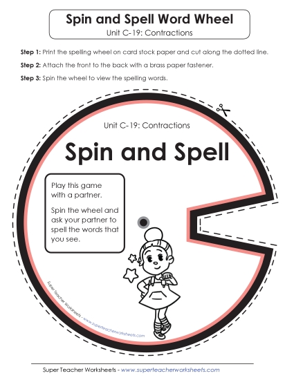 Spin and Spell (C-19)