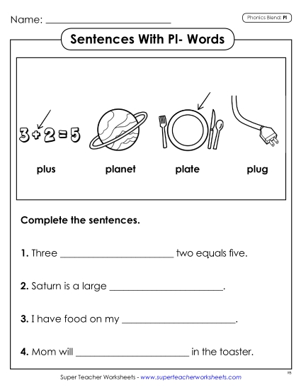 Sentences with PL Words