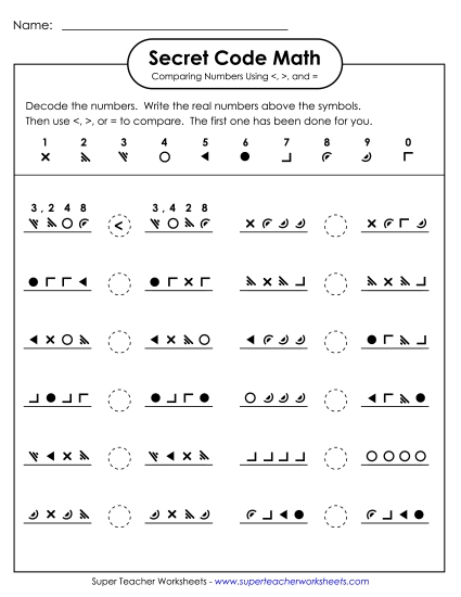 SCM: Comparing<br>4-Digit Numbers