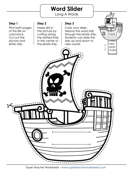 Word Slider - Long A