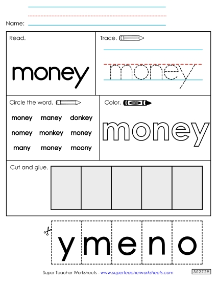 Worksheet 2: Money