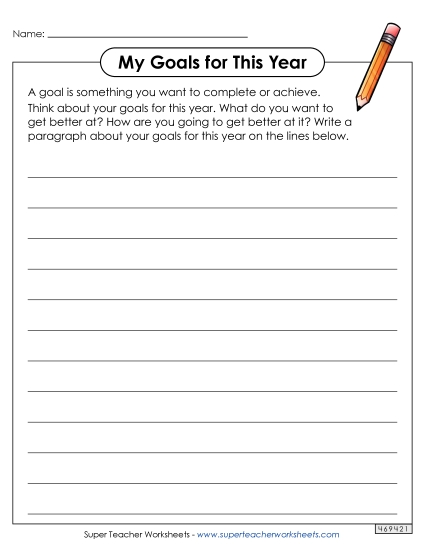 My Goals for This Year 