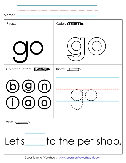 Worksheet 1: Go