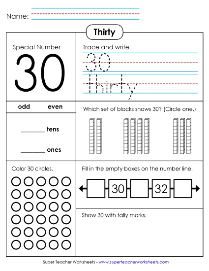 Special Number: 30