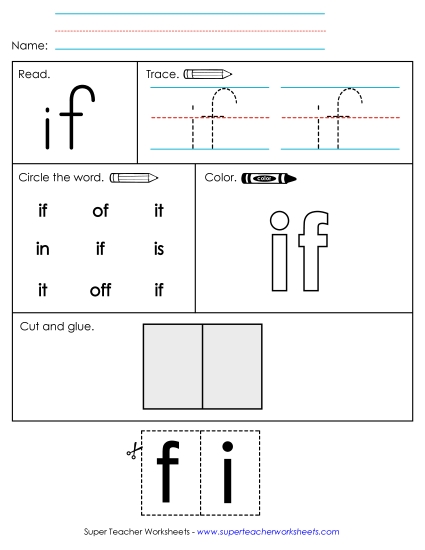 If (Sight Word)