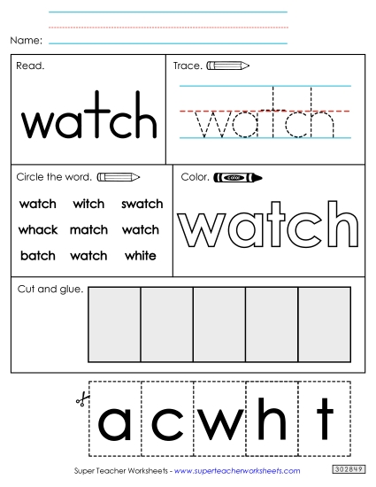 Worksheet 2: Watch