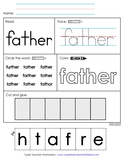 Worksheet 2: Father