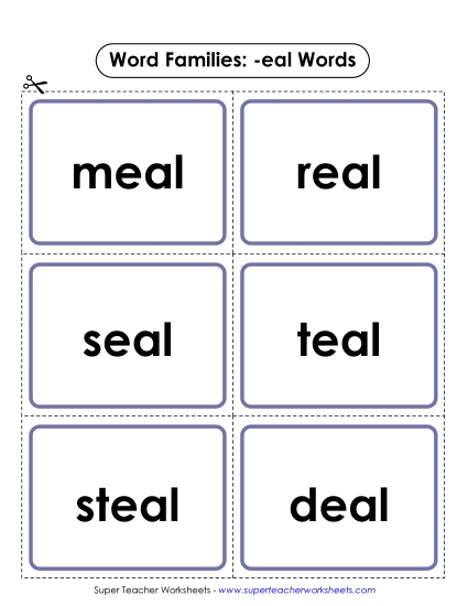 Flashcards (-eal)