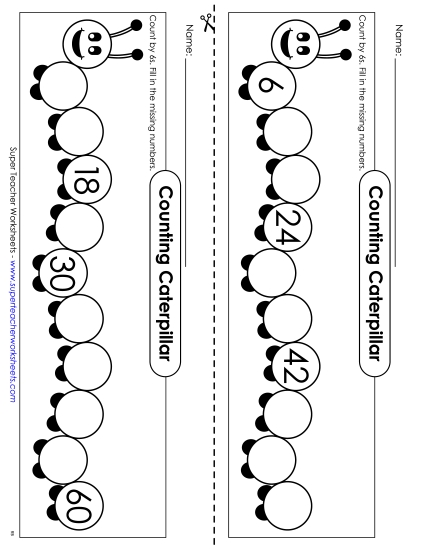 Caterpillar - Count By 6s