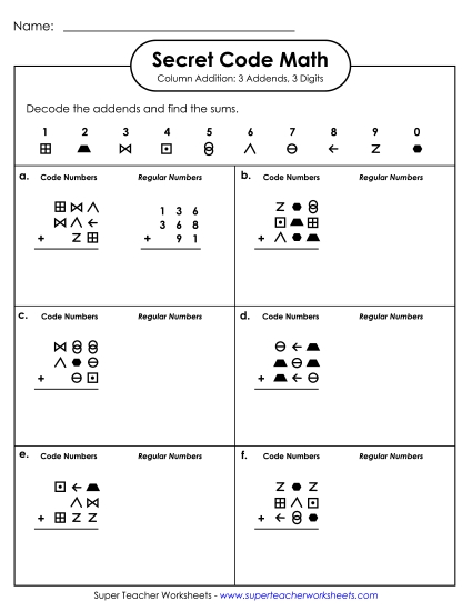 SCM: Multiple Addends<br>3 Addends; 3 Digits