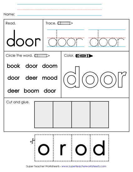 Worksheet 2: Door