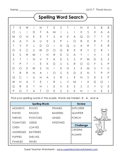 Word Hunt (E-7)