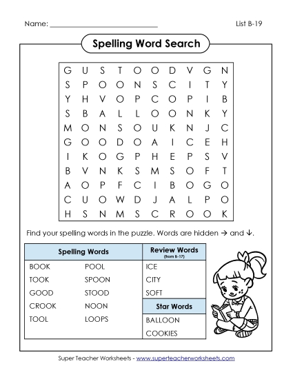 Word Search (B-19)