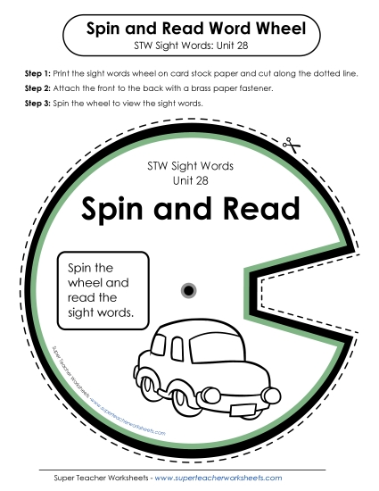 Spin and Read (Unit 28)