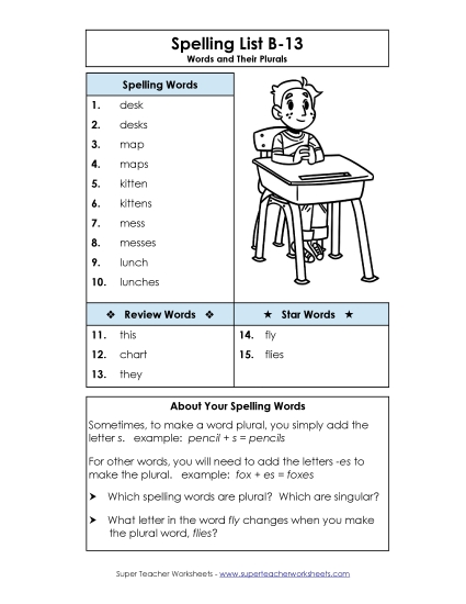 Spelling List B-13