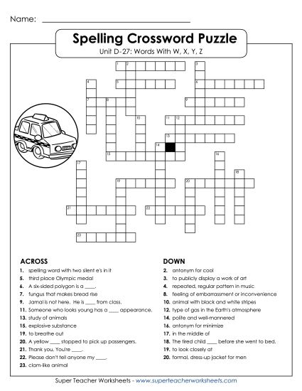 Crossword (D-27)