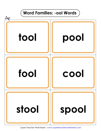 Flashcards (-ool)