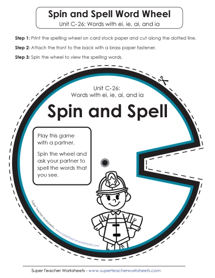 Spin-and-Spell (C-26)