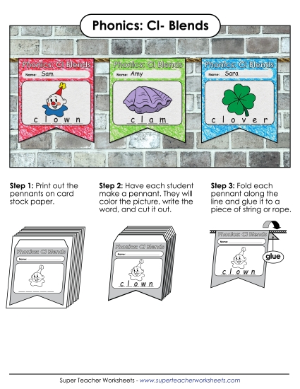 Pennants (Cl- Words) 