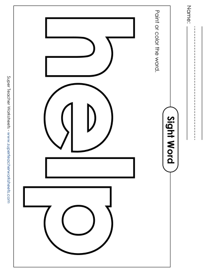 Paint or Color: Help