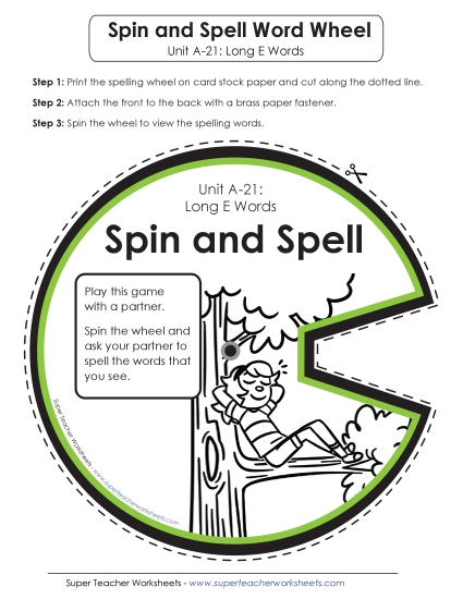 Spin and Spell (A-21)