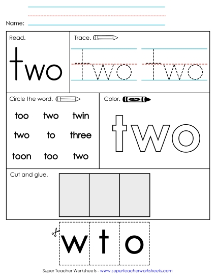 Worksheet 2: Two