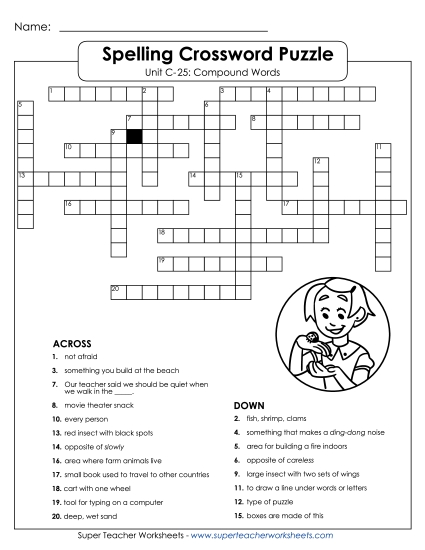 Crossword Puzzle (C-25)