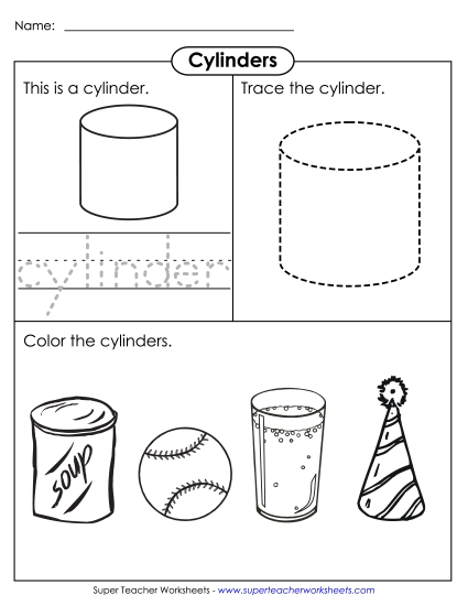 Cylinder: Trace & Color