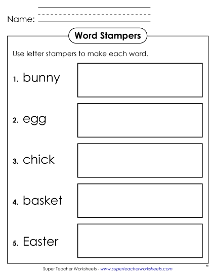 Easter Stampers