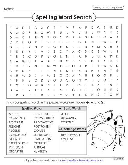 Word Search (F-2)