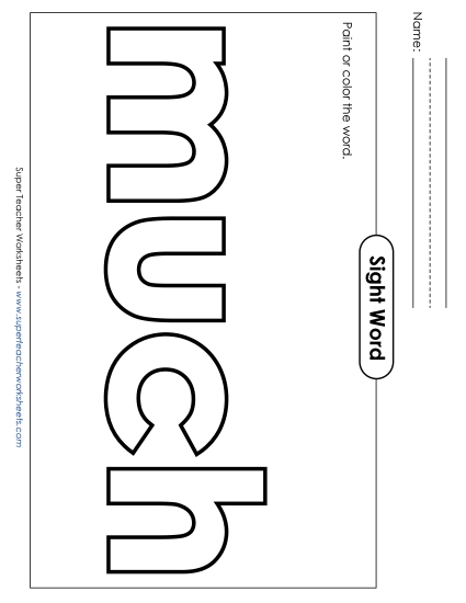 Paint or Color: Much