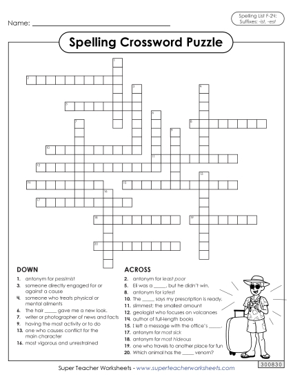 Crossword (F-24)