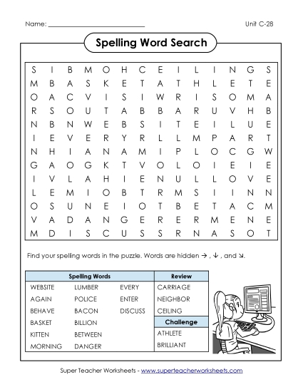Word Search (C-28)