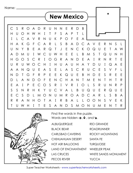 Word Search Puzzle