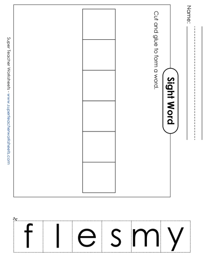 Large Cut-and-Glue: Myself