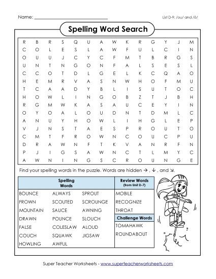 Word Search (D-9)