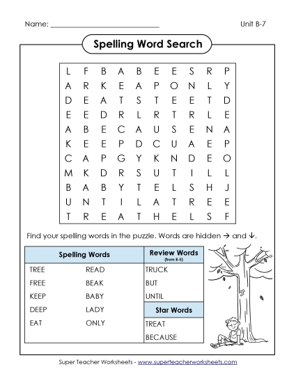 Word Search (B-7)