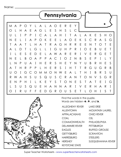 Word Search Puzzle