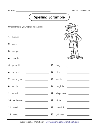 Unscramble (C-4)
