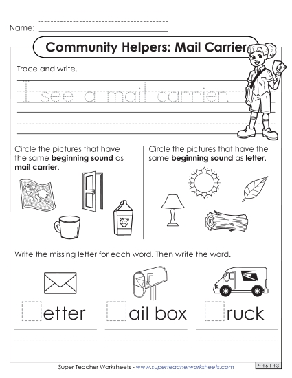 Mixed Literacy Skills: Mail Carrier
